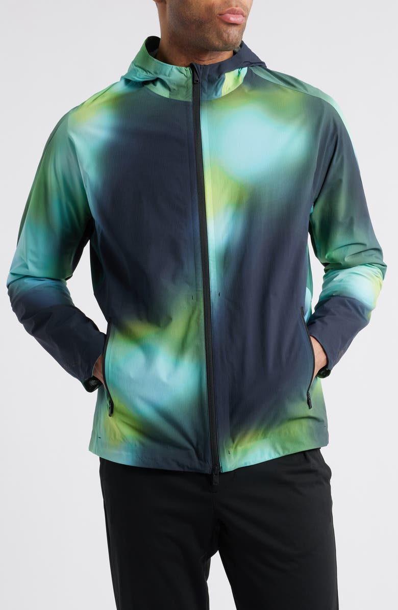 Y-3 Hooded Water Repellent Running Jacket, Alternate, color, 