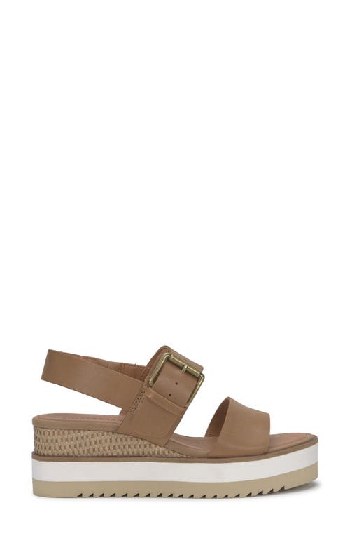 Shop Lucky Brand Turoma Platform Wedge Slingback Sandal