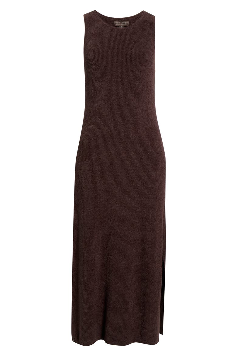 CozyChic Ultra Lite® Racerback Rib Sweater Dress, Alternate, color, UMBER