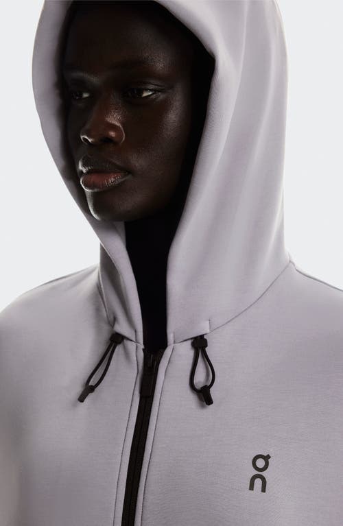On Focus Tech Full Zip Hoodie In Gold