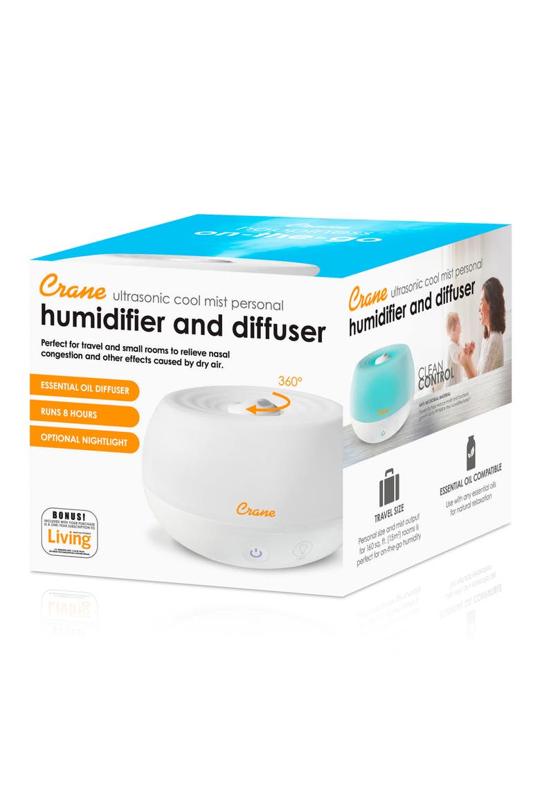 Personal 2-in-1 Humidifier, Alternate, color, WHITE