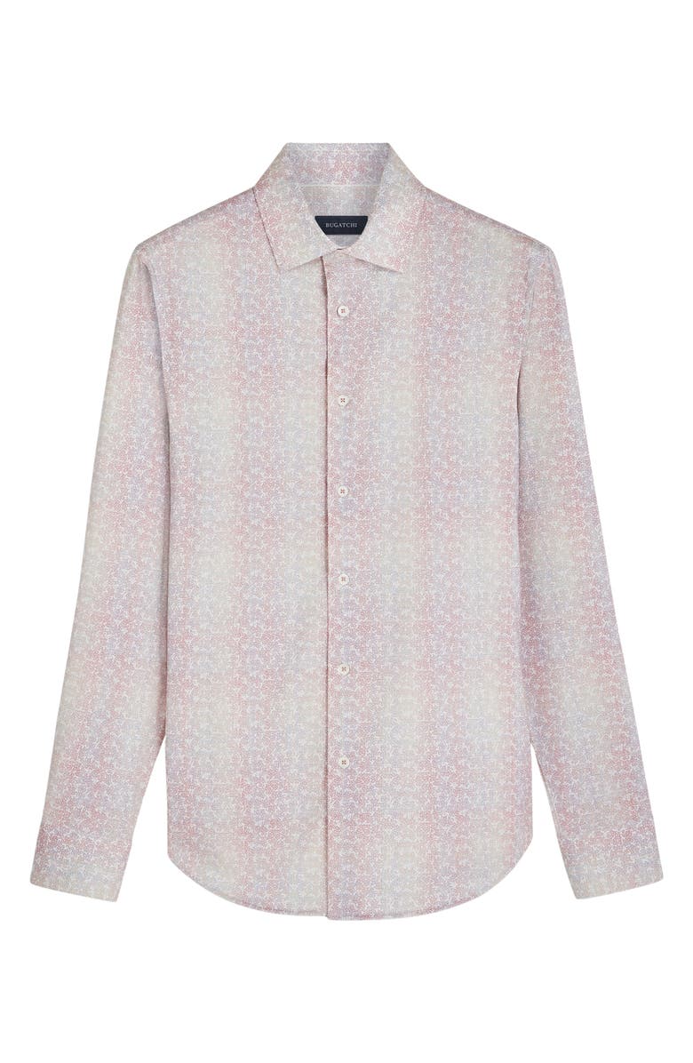 Bugatchi James OoohCotton<sup>®</sup> Floral Button-Up Shirt, Alternate, color, 