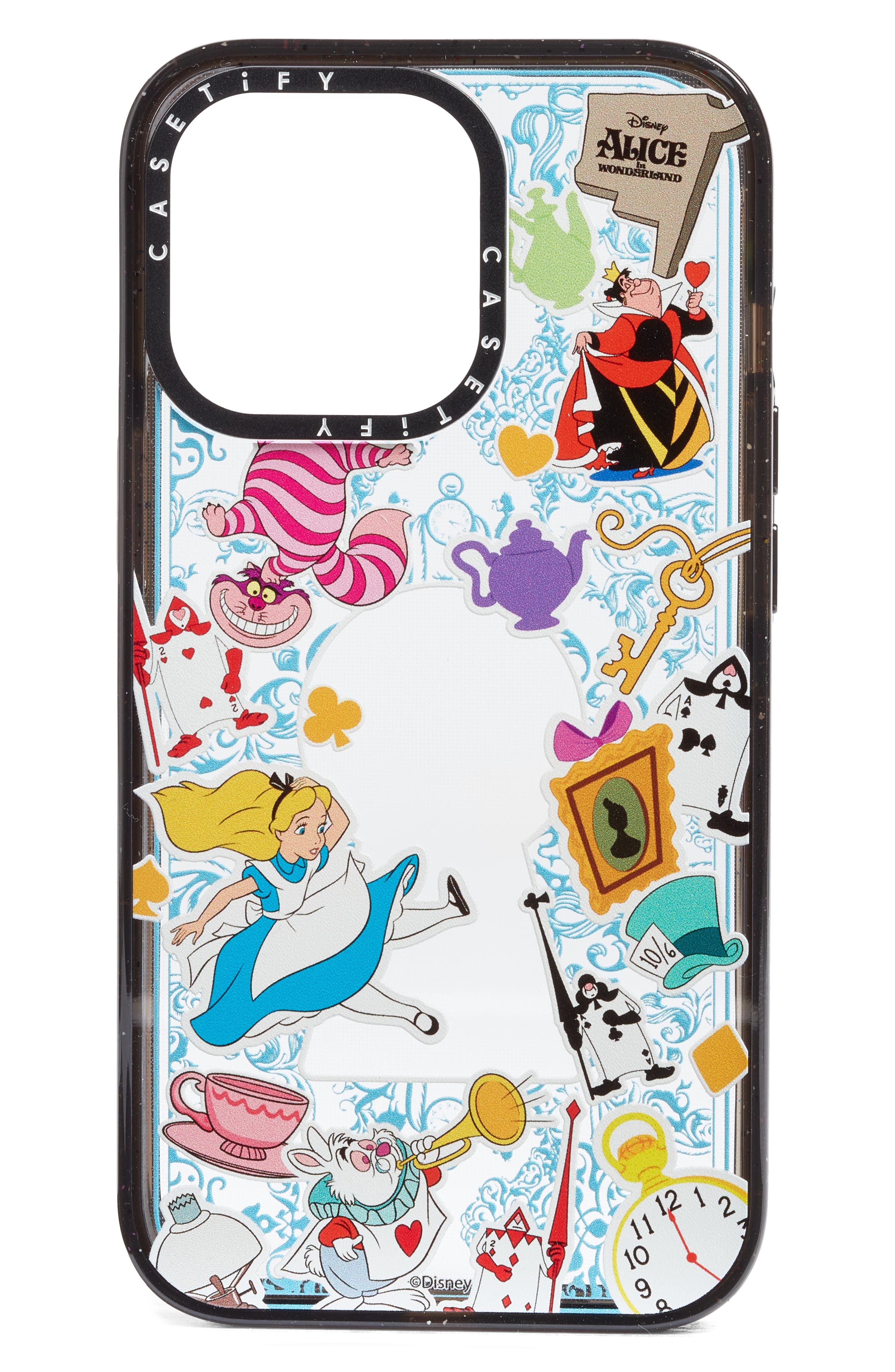 CASETiFY iPhone14 13 アリス アンド オリビア　ケース CASETiFY x Disney Alice in Wonderland Stickermania iPhone 13 Pro