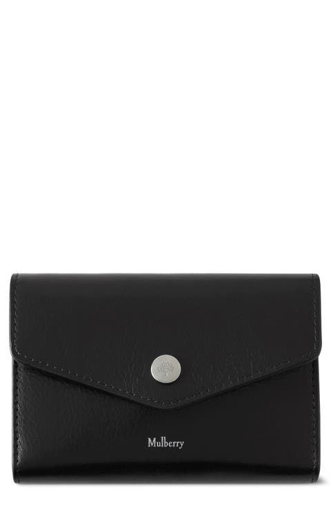Envelope Compact Leather Wallet