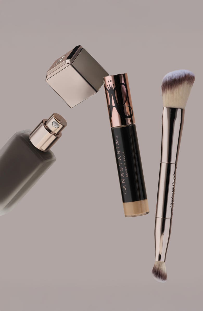 Anastasia Beverly Hills Impeccable Foundation & Face Brush, Alternate, color, 