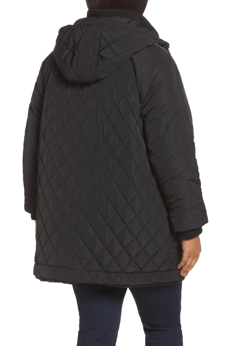Gallery Quilted Hooded Jacket, Alternate, color,