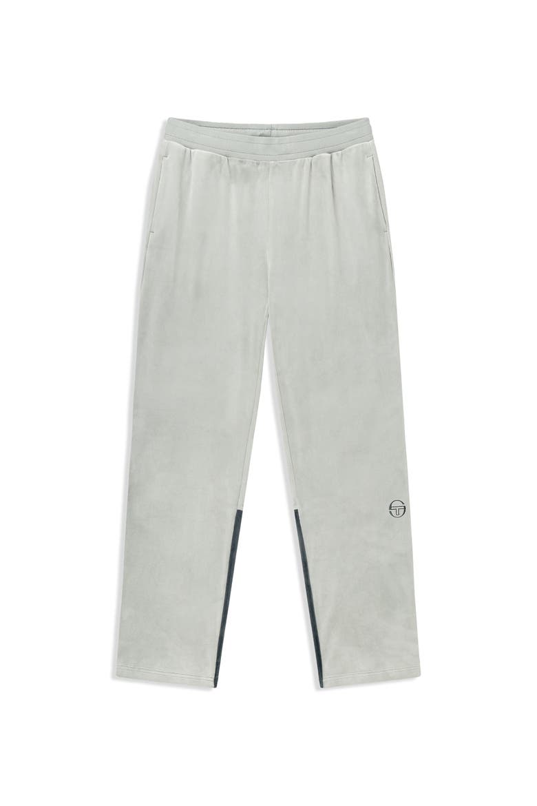 Lina Velour Track Pant, Alternate, color, GREEN GABLES