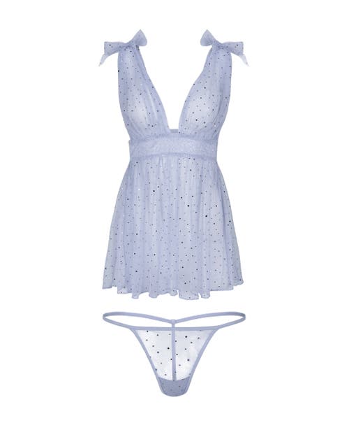 ADORE ME ADORE ME NOVAH BABYDOLL & G-STRING SET LINGERIE 