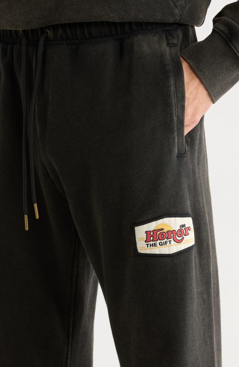 HONOR THE GIFT Honor Wide Leg Cotton Sweatpants, Alternate, color, Grey