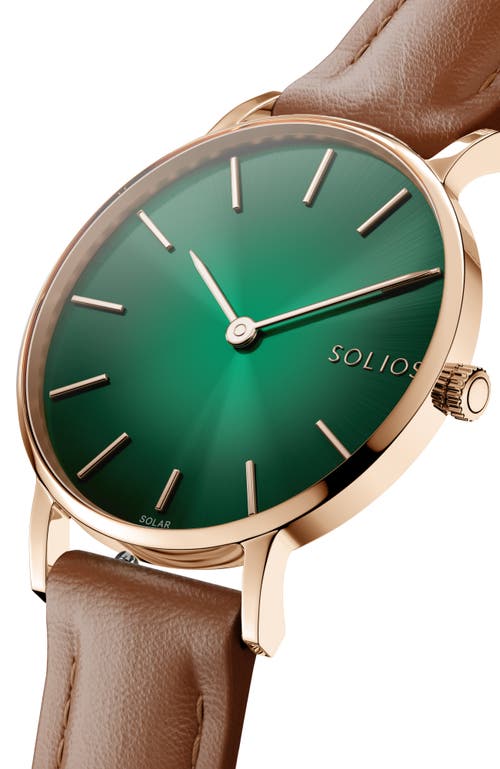 Solios Watches The Rainforest Classic | Green Dial