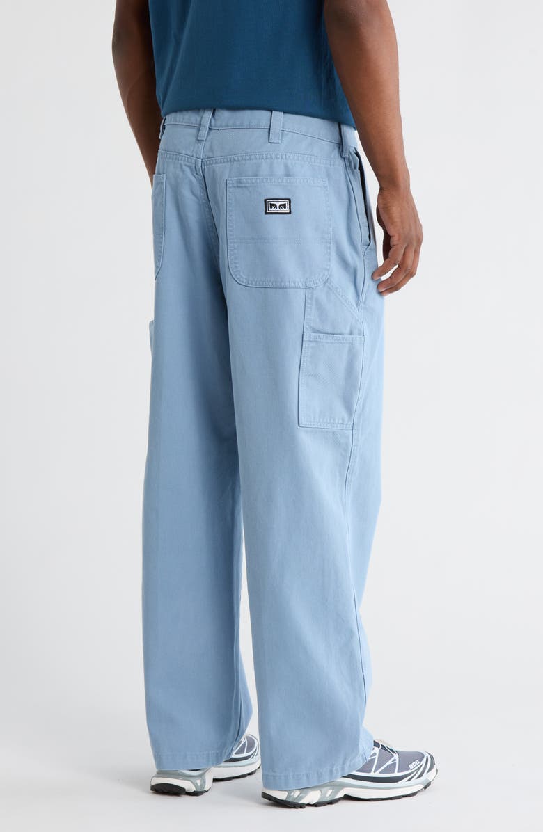 Obey Big Timer Carpenter Pants, Alternate, color, Coronet Blue Faded Wash