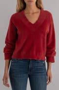 KUT from the Kloth Revel Fuzzy V-Neck Sweater