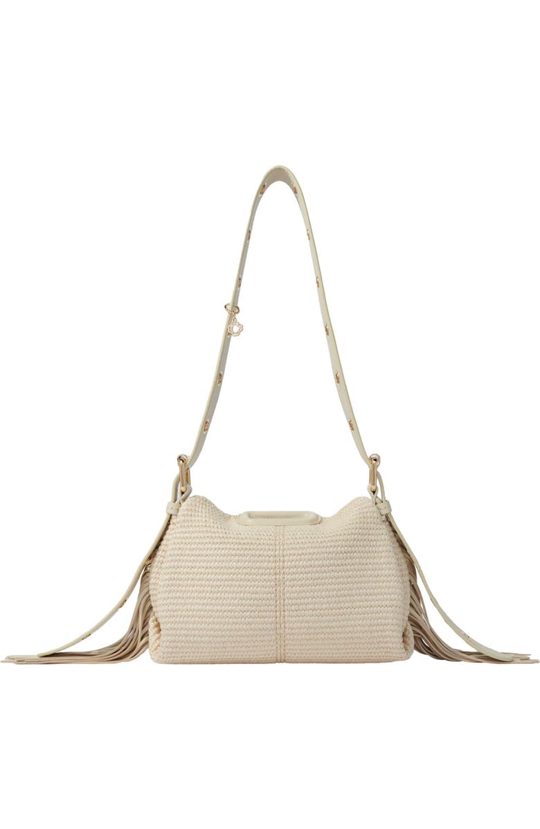 maje Raffia effect Miss M Mini bag, Alternate, color,