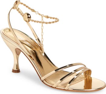 FERRAGAMO Denise Ankle Chain Sandal (Women) | Nordstrom