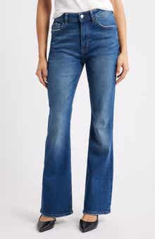 WARP+WEFT NAO High Waist Bootcut Jeans