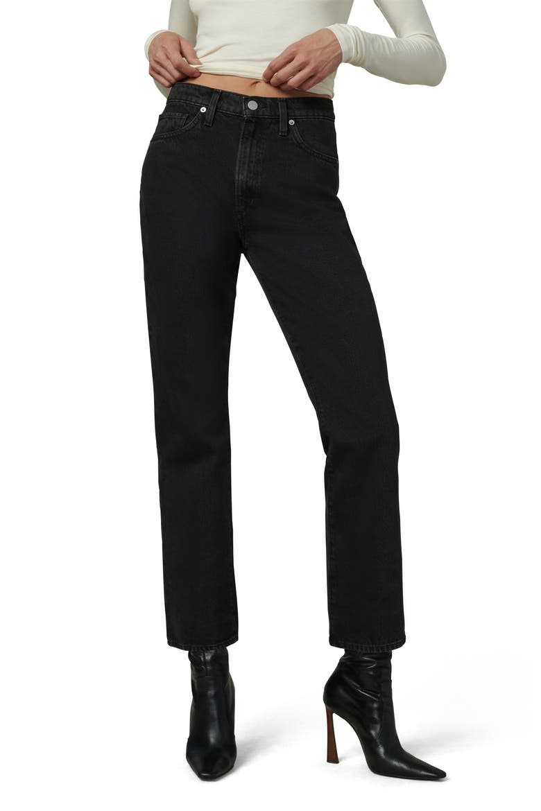 The Stacy High Waist Ankle Straight Leg Jeans, Main, color, NOSTALGIA