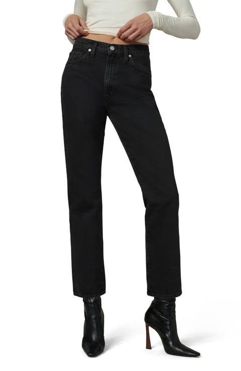 The Stacy High Waist Ankle Straight Leg Jeans (Nostalgia)