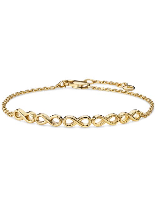 Devata Infinity Chain Bracelet In Gold