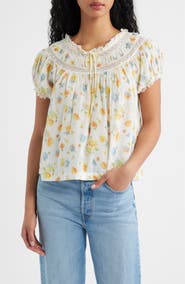 DÔEN Emile Floral Top