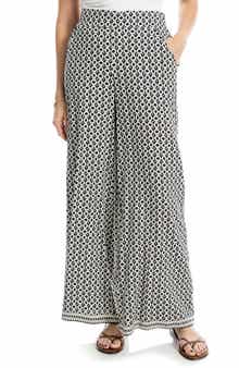 MAX STUDIO Wide Leg Pull On Pants