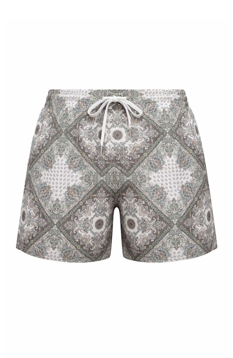 Ivy Swimwear Denali Shorts, Main, color, Green