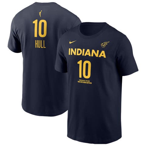 Men's Nike Lexie Hull Navy Indiana Fever Explorer Edition Name & Number T-Shirt