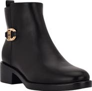Tommy Hilfiger Imiera Faux Leather Ankle Boot