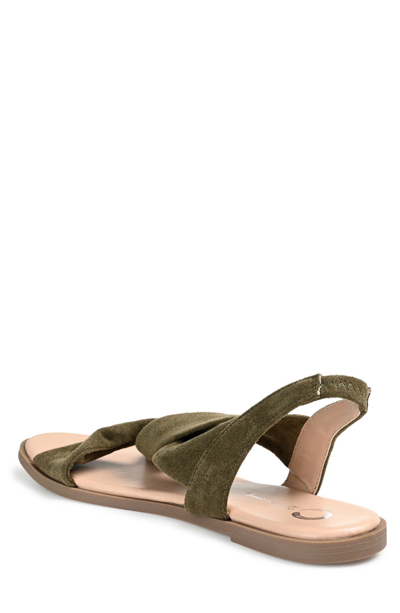 Deleece Sandal, Alternate, color, GREEN