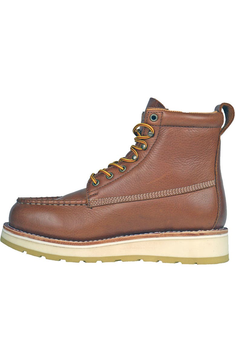 DieHard Malibu 6 Inch Rust Composite Toe Work Boot, Alternate, color, Brown