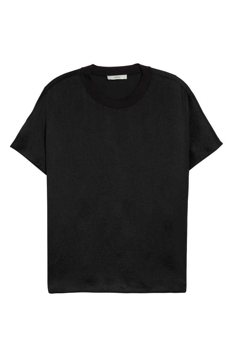 Vince Flutter Sleeve Silk Top, Alternate, color,