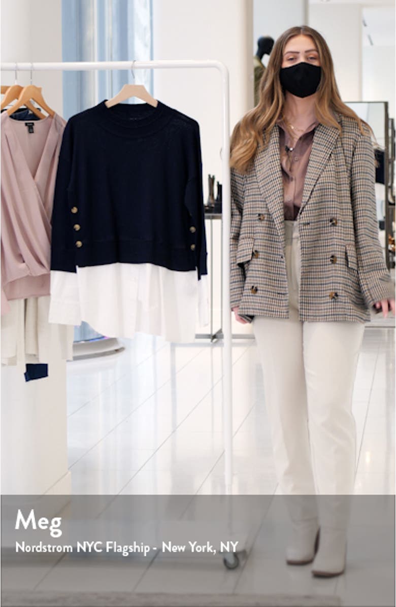 Beri Mixed Media Pullover, sales video thumbnail