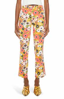 MOTHER Smokin Double Flood Crop Flare Jeans