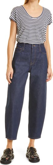 FRAME Ultra High Waist Barrel Leg Jeans | Nordstromrack