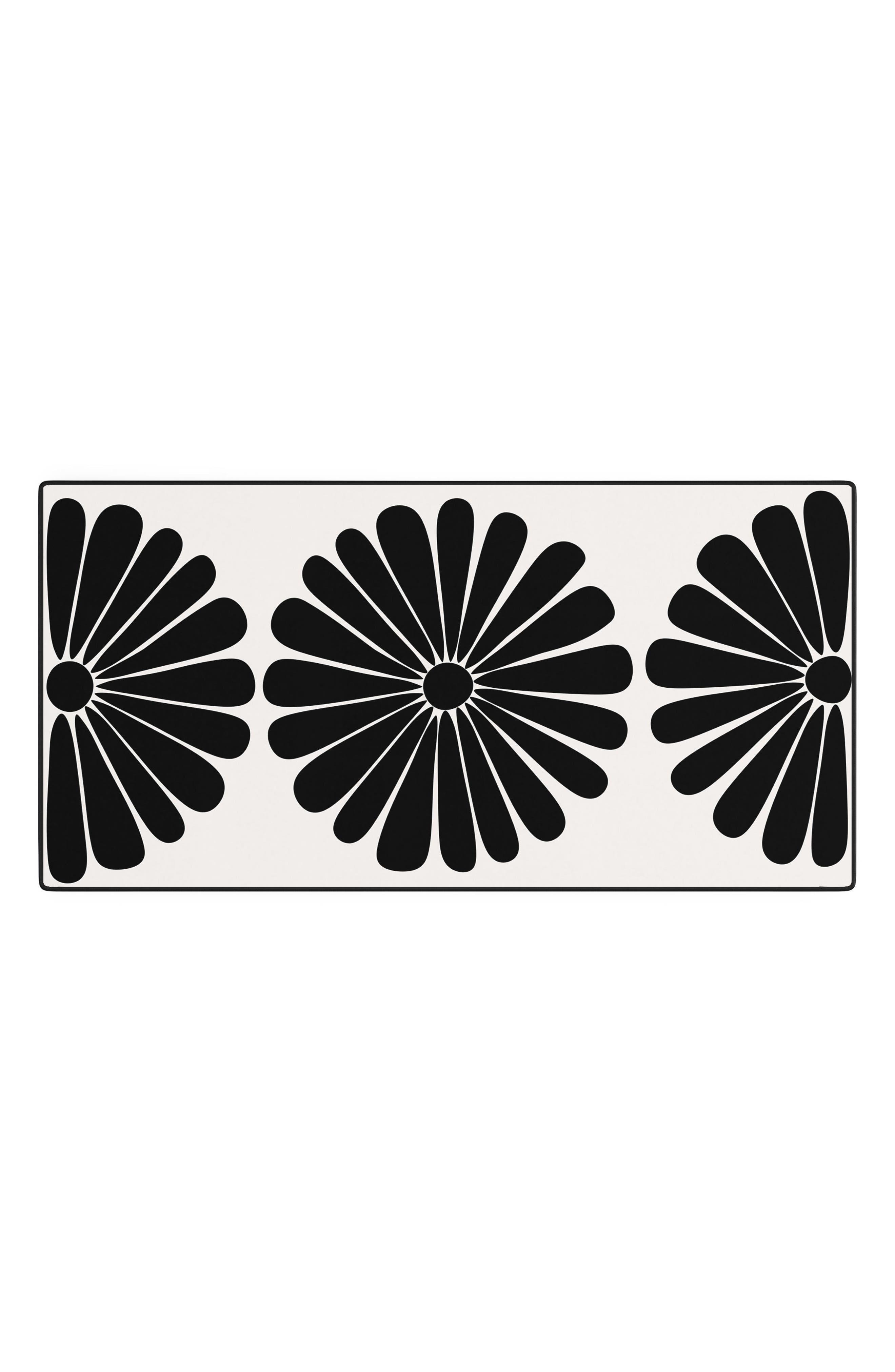 Deny Designs Colour Poems Retro Daisy I Desk Mat