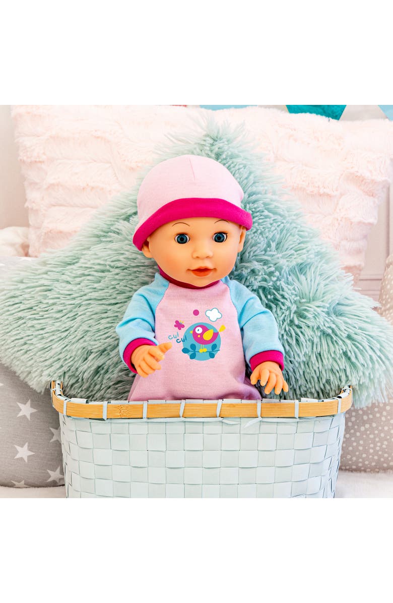 Bayer Design 15 Inch Bouncy Baby Doll, Alternate, color, Multicolored