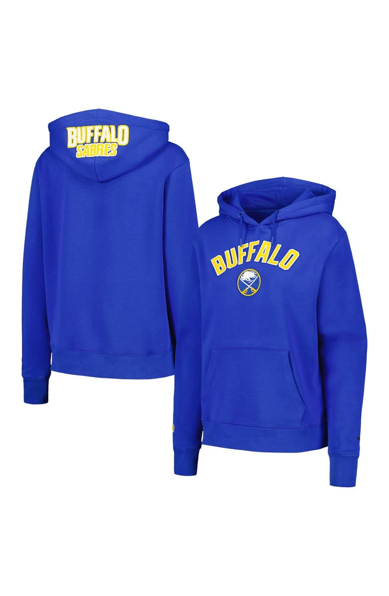 PRO STANDARD Women's Pro Standard Royal Buffalo Sabres Classic Chenille Pullover Hoodie, Main, color, Royal