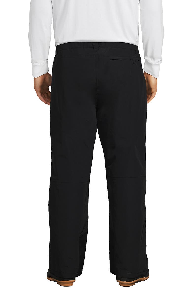 Lands' End Squall Waterproof Insulated Snow Pants, Alternate, color, Black