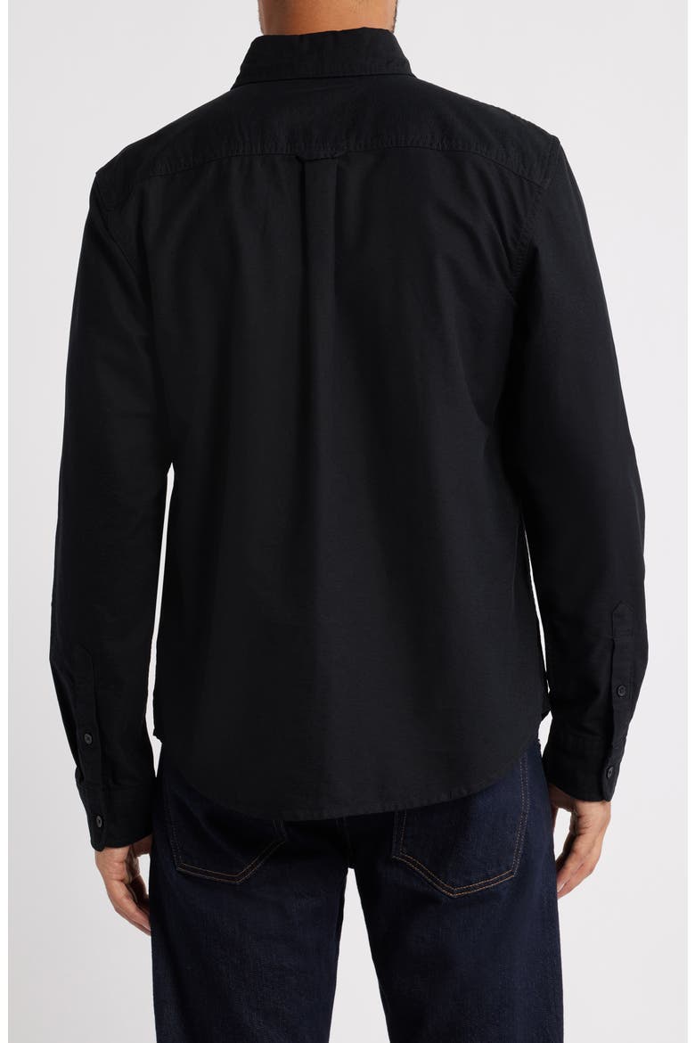 Dean Classic Fit Button-Down Shirt, Alternate, color, TRUE BLACK