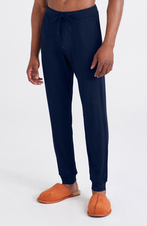 Saxx Snooze Lounge Pants In Blue