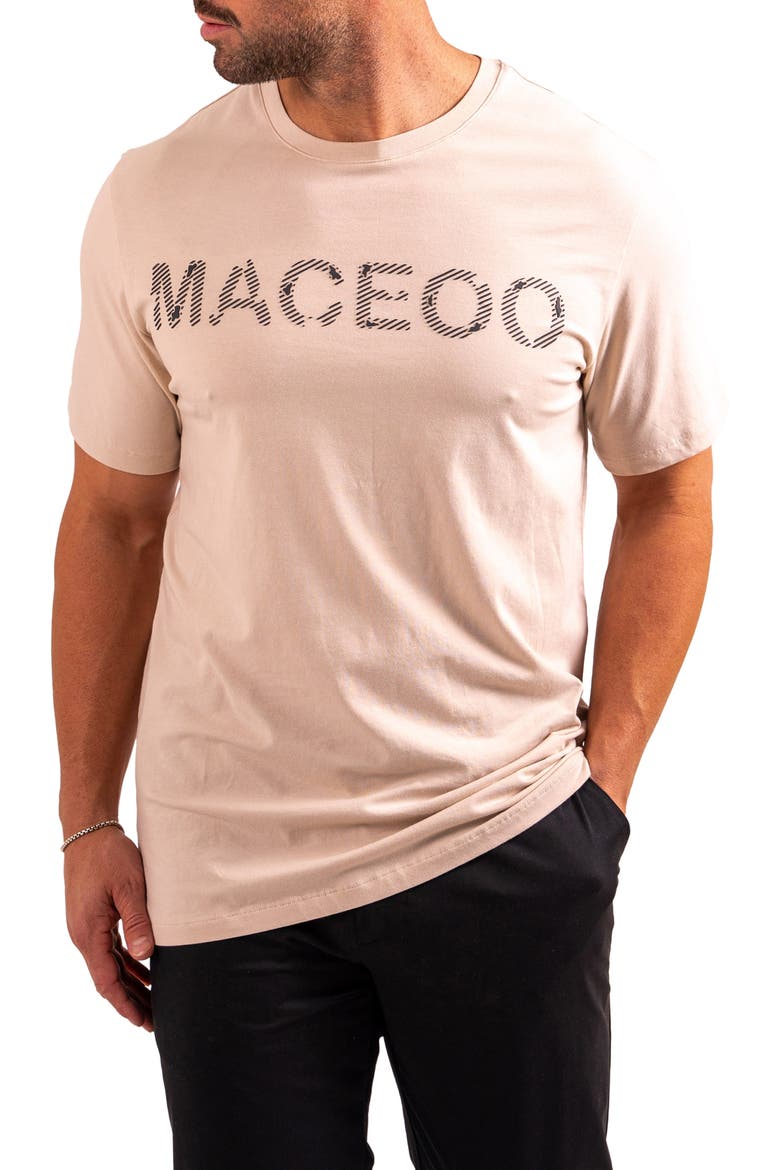 Logo Graphic T-Shirt, Alternate, color, LIGHT BROWN