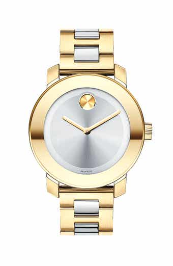 Movado 'Bold' Round Bracelet Watch, 36mm