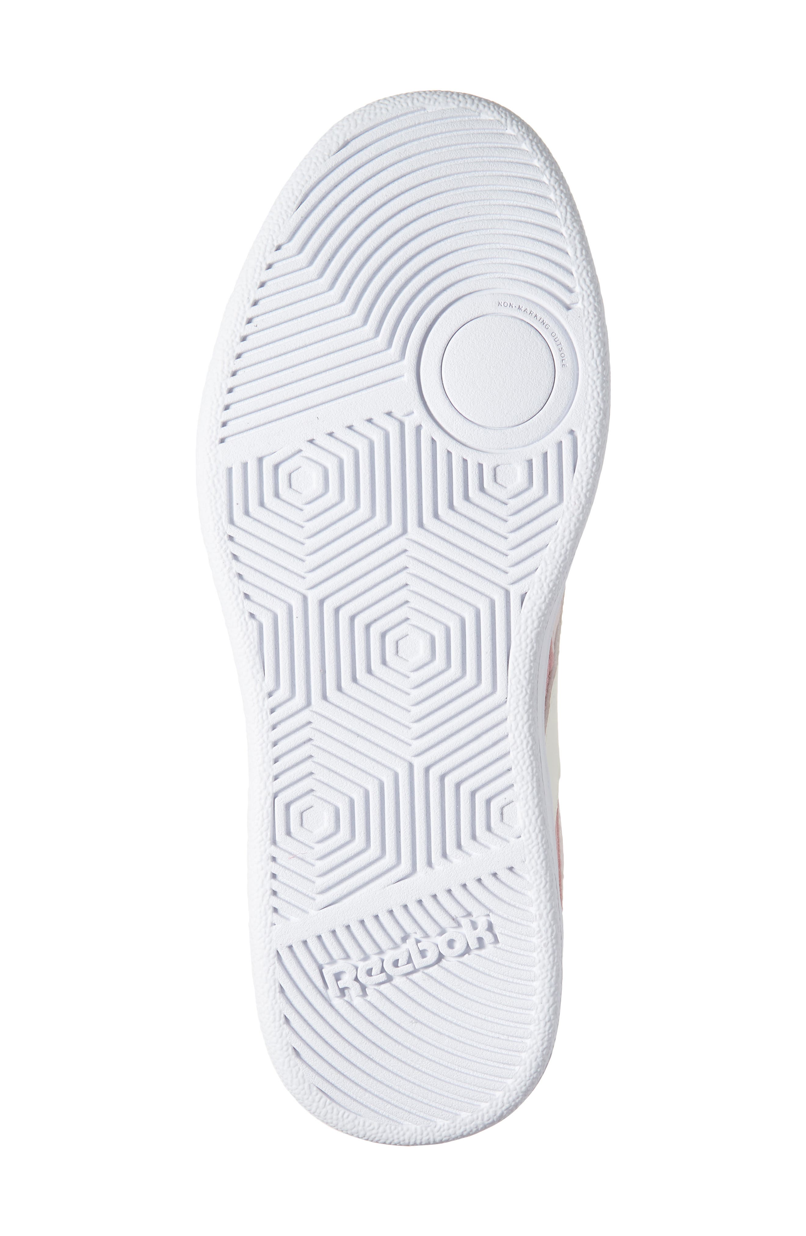 Reebok Court Advance Sneaker, Alternate, color, White Chalk Pink