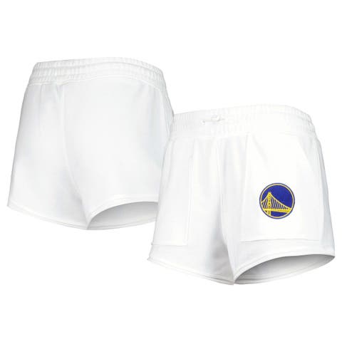 Women's Concepts Sport  White Golden State Warriors Sunray Shorts