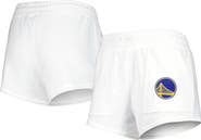 CONCEPTS SPORT Women's Concepts Sport  White Golden State Warriors Sunray Shorts