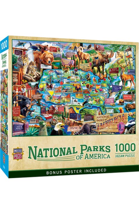 National Parks of America 1000pc Puzzle
