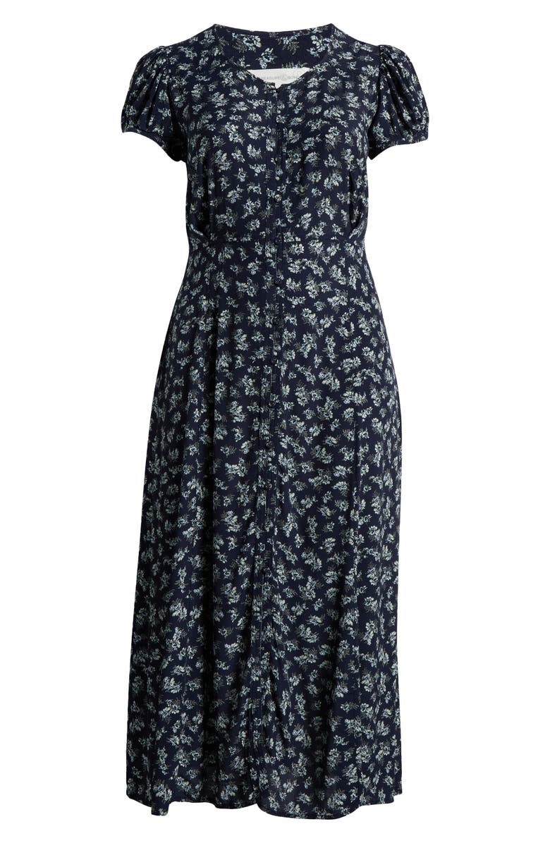 Treasure & Bond Floral Woven Maxi Dress, Alternate, color,