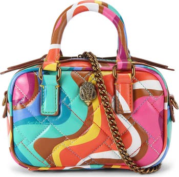 Extra Small Kensington Quilted Leather Duffle Bag