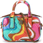 Kurt Geiger London Extra Small Kensington Quilted Leather Duffle Bag