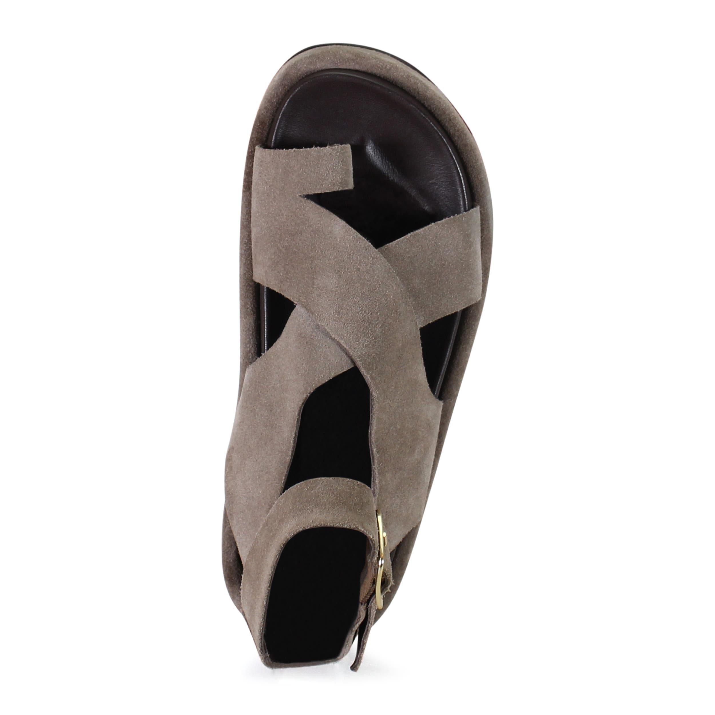 DibaTrue SUGAR FIX Platform Sandal, Alternate, color, Taupe