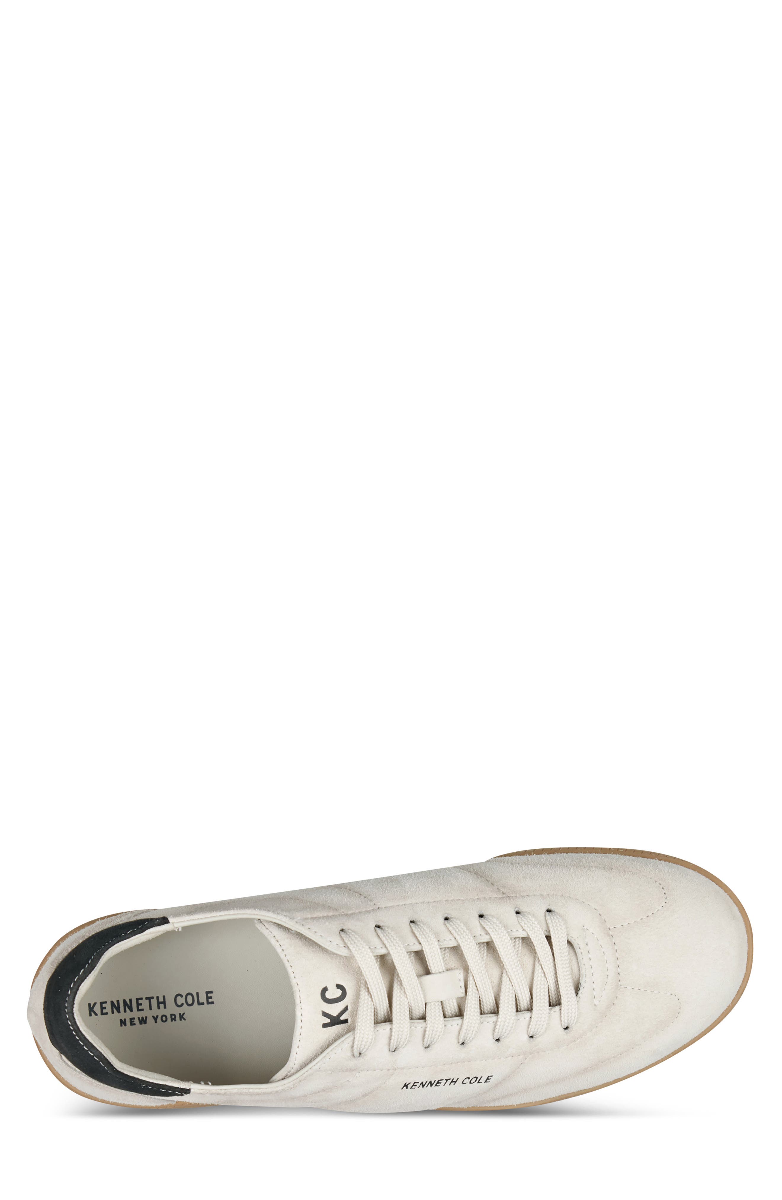 Kenneth Cole New York Mercer Sneaker, Alternate, color, Ice White/ Charcoal